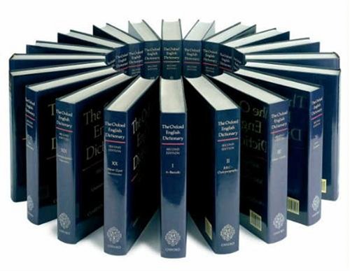 The Oxford English Dictionary 20 Volume Set 옥스포드 영어사전 1~20권 전20권 완질