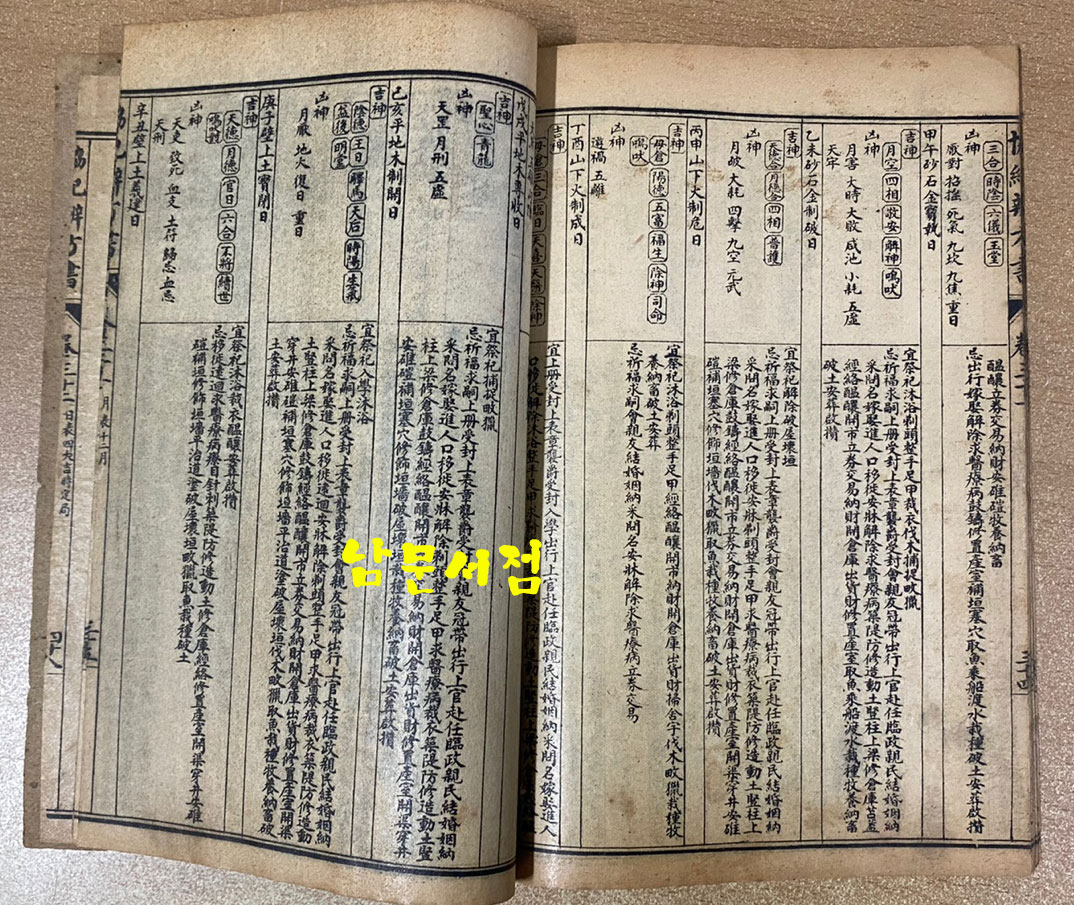 校精 協紀辯方書 교정 협기변방서 권1~권36 전8책 완질