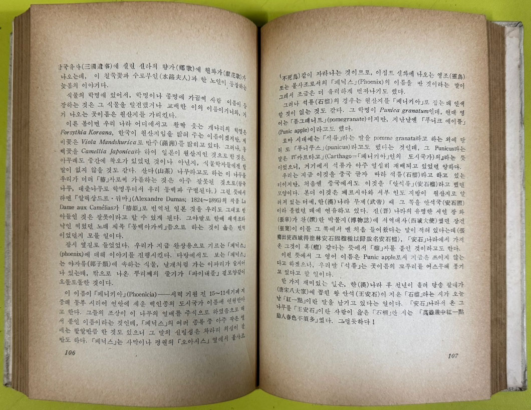 세계의지명 / 1973년 초판본 / 박갑천 / 정음사