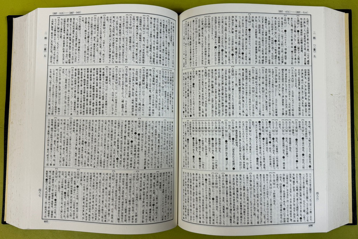 대한화사전 大漢和辭典 색인포함 전14권 완질 영인본 / 大修館書店 / 諸橋轍次