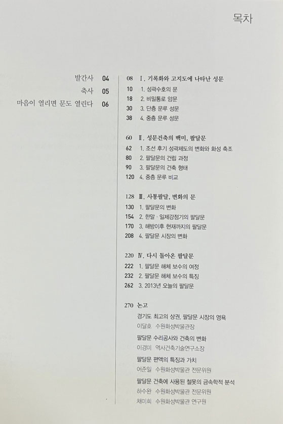 팔달문 가까이 늘 우리곁에 / 해체보수 준공기념 특별기획전 / 수원화성박물관