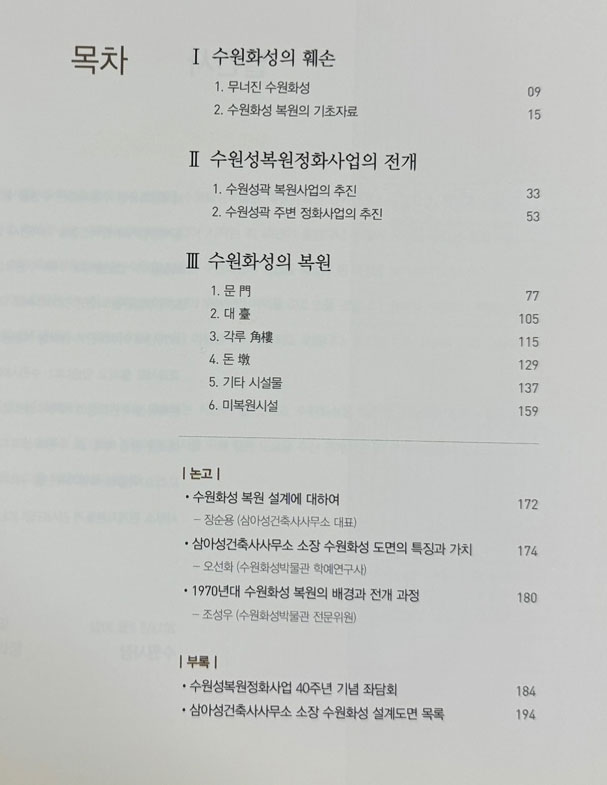 1970년대 수원화성 복원과기록 / 수원성복원정화사업 40주년 기념 특별기획전