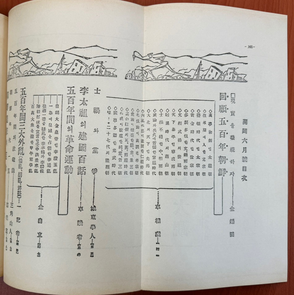 開闢押收原本選集 개벽압수원본선집 1926년 영인본