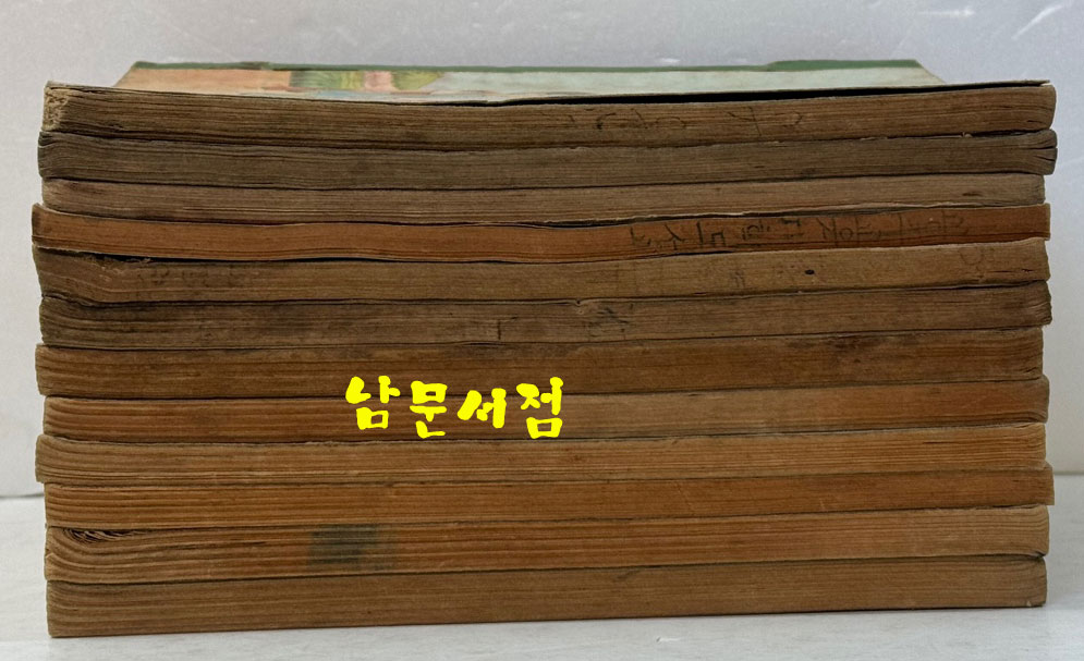 국민학교 교과서 국어 1-1~6-2까지 전12권 60년대발행(11권) 71년발행(1권)