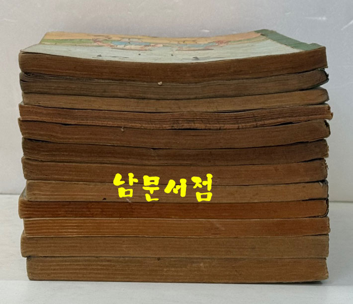 국민학교 교과서 국어 1-1~6-2까지 전12권 60년대발행(11권) 71년발행(1권)