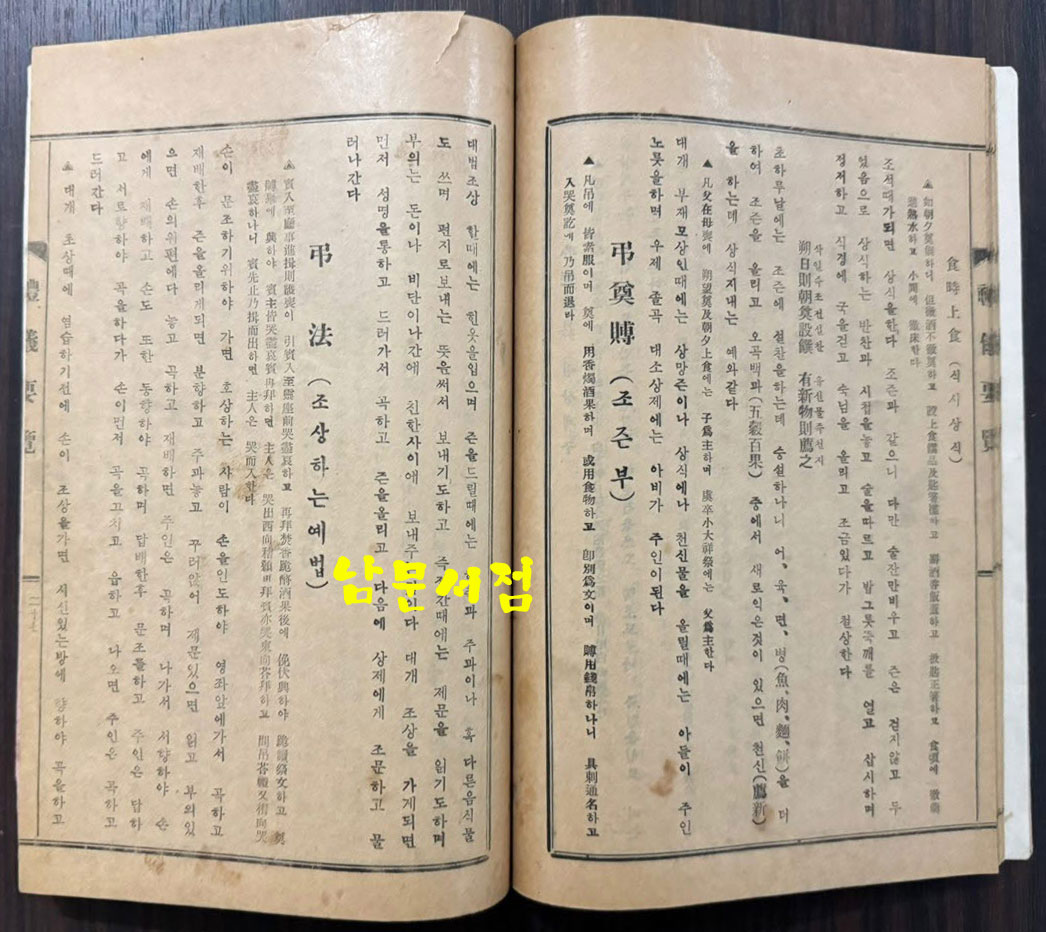 예의요람 / 공주유도회 / 1961년 초판 / 91페이지(겹장45장)
