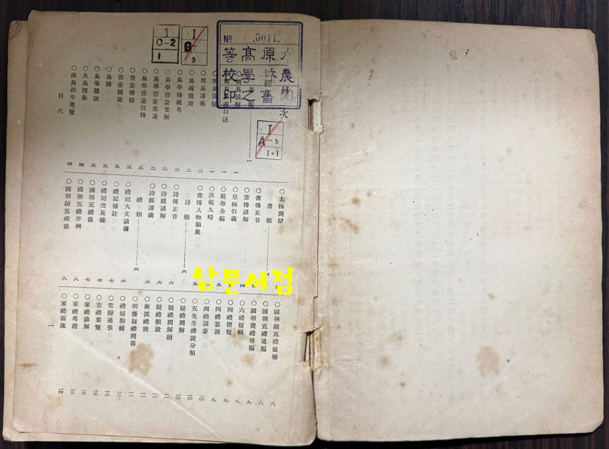 조선도서해제 / 조선총독부 / 1915년 초판본 / 352페이지