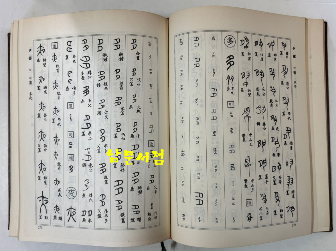 고전문자자전 / 동방서점 / 1990년 초판 / 1119페이지