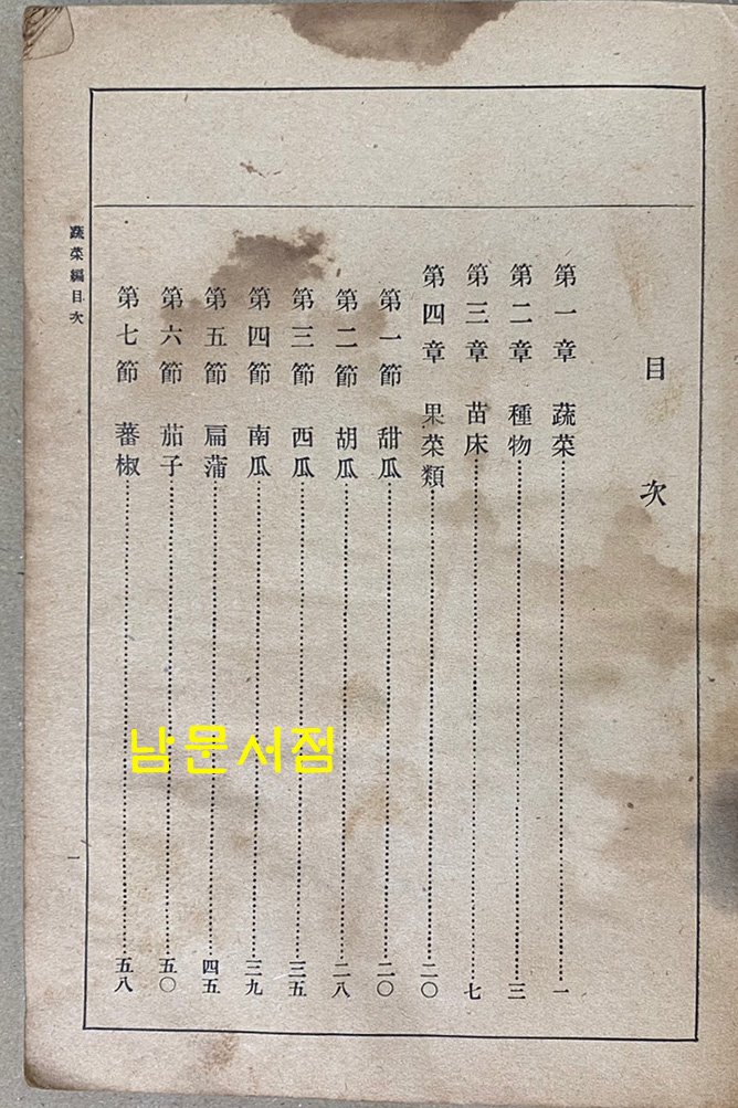 농업교과서 소채편