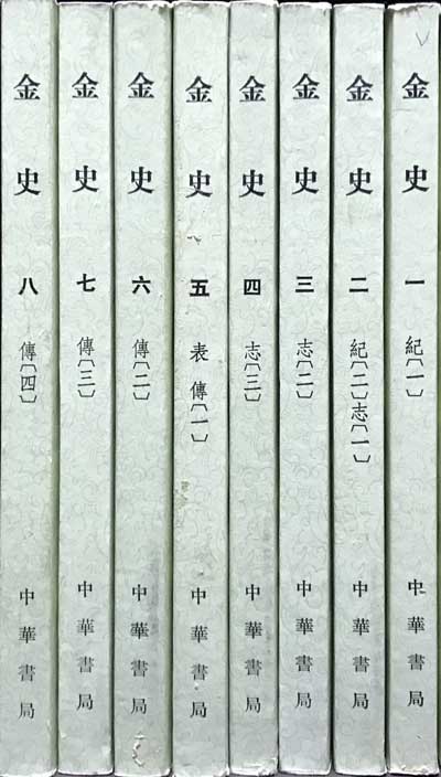 금사 1~8 전8권 완질 -중국어표기